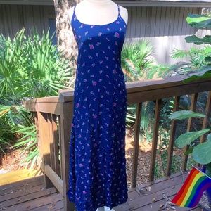 NWT Abercrombie and Fitch Spaghetti Strap Floral Maxi Dress